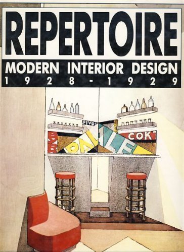 9788870700688: Repertoire Modern interior design 1928 -1929