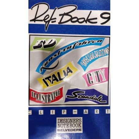Beispielbild fr Ref-Book 9: Clip Art Variation of Letterings, Titles & Logotypes (Designer's Notebook 34) zum Verkauf von Kona Bay Books