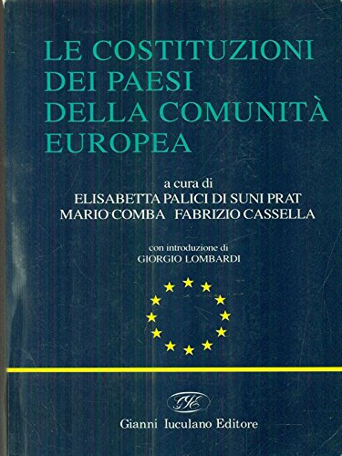 9788870722178: Le Costituzioni dei paesi della Comunit Europea
