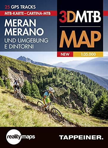 9788870738223: Moutainbike-Karte Meran und Umgebung 1 : 35.000: Cartina Mountainbike Merano e Dintorni