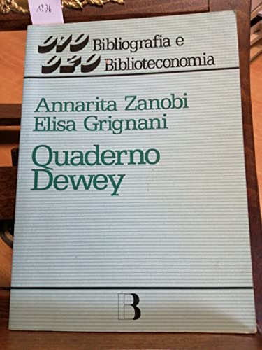 Imagen de archivo de Quaderno Dewey. a la venta por FIRENZELIBRI SRL