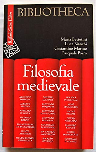 Imagen de archivo de Filosofia medievale a la venta por Brook Bookstore