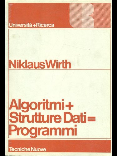 9788870812596: Algoritmi + strutture dati = programmi
