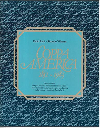 9788870820201: Coppa America (1851-1953). Ediz. illustrata