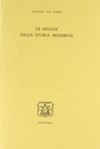 9788870881066: Le epoche della storia moderna (Serie testi)