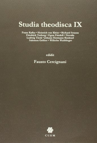 Stock image for Studia theodisca: 9 for sale by medimops