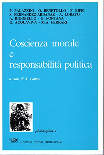 Stock image for Coscienza morale e responsabilit politica. for sale by FIRENZELIBRI SRL