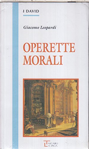 Stock image for Operette morali (I David) for sale by medimops