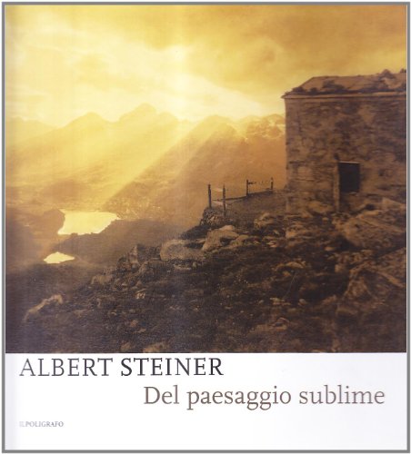 9788871155869: Albert Steiner. Del paesaggio sublime. Catalogo della mostra (Padova, 29 marzo-18 maggio 2008). Ediz. illustrata