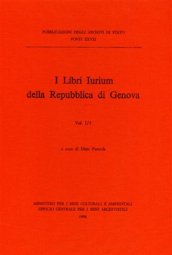 9788871250977: I libri iurium della Repubblica di Genova (Vol. 1/3) (Fonti)