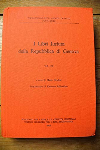 9788871251844: I libri iurium della Repubblica di Genova (Vol. 1/6) (Fonti)