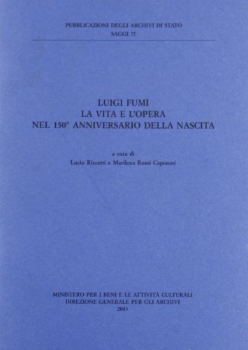 Beispielbild fr Luigi Fumi. La vita e l'opera nel 150 anniversario della nascita zum Verkauf von libreriauniversitaria.it