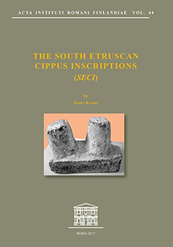 Stock image for South Etruscan Cippus Inscriptions (SECI) for sale by Masalai Press
