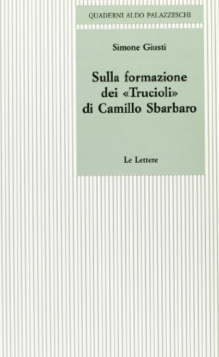 Immagine stock per Sulla formazione dei �Trucioli� di Camillo Sbarbaro