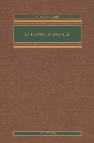 Beispielbild fr La filosofia di Marx zum Verkauf von medimops