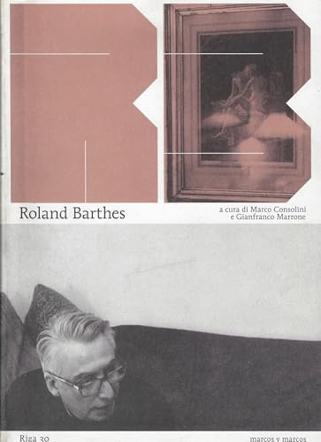 9788871685342: Roland Barthes. L'immagine, il visibile (Riga)