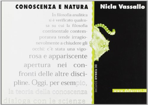 Stock image for Conoscenza e Natura. for sale by FIRENZELIBRI SRL