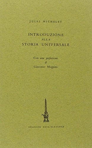 Introduzione alla Storia Universale (9788871760179) by [???]