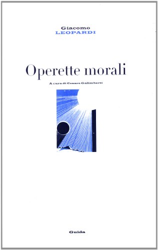 9788871882925: Operette morali