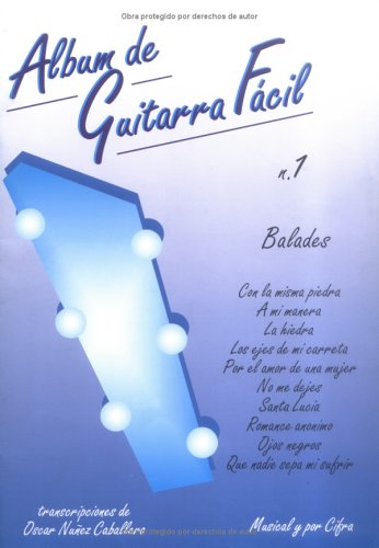 Stock image for ALBUM DE GUITARRA FACIL V.1 (BALADES) for sale by Hilando Libros