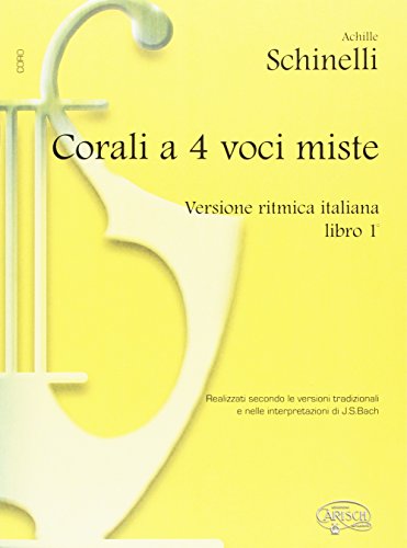 Stock image for Corali a 4 Voci Miste, Versione Ritmica Italiana - Libro 1 (Choral / Vocal Work) for sale by Revaluation Books