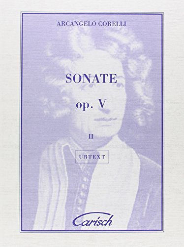 9788872075661: Arcangelo Corelli: Sonate Op.V Volume II, for Violin and Continuo (Urtext Collection)