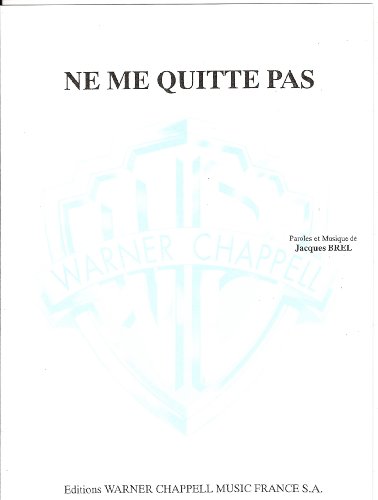 Stock image for Ne Me Quitte Pas for sale by Revaluation Books