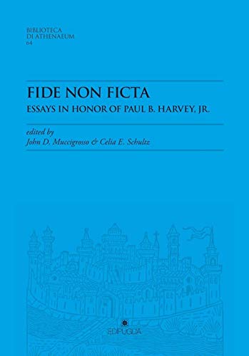 Stock image for Fide non ficta : essays in honor of Paul B. Harvey, Jr for sale by Libreria gi Nardecchia s.r.l.