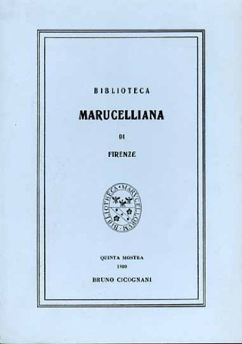 9788872421000: Bruno Cicognani (Biblioteca Marucelliana. Mostre)