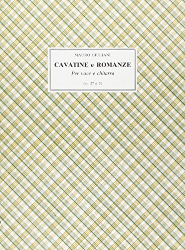 9788872427200: Cavatine e romanze per voce e chitarra. Tre cavatine s.n., Trois romances, op. 13.