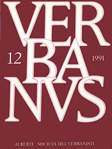 9788872450000: Verbanus. Rassegna per la cultura, l'arte, la storia del lago (Vol. 12) (Pubbl. sto. zona verbanese. Prima serie)