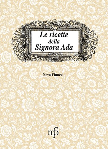 Stock image for Le ricette della signora Ada for sale by medimops