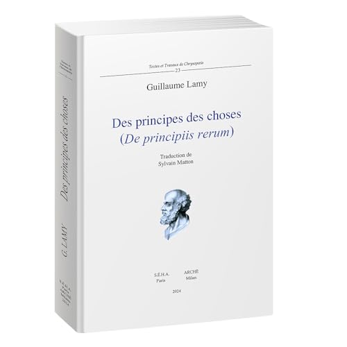 Stock image for Des principes des choses. (De principiis rerum) for sale by Brook Bookstore