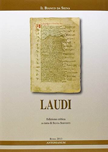 Beispielbild fr Laudi [Paperback] (ita) zum Verkauf von Brook Bookstore