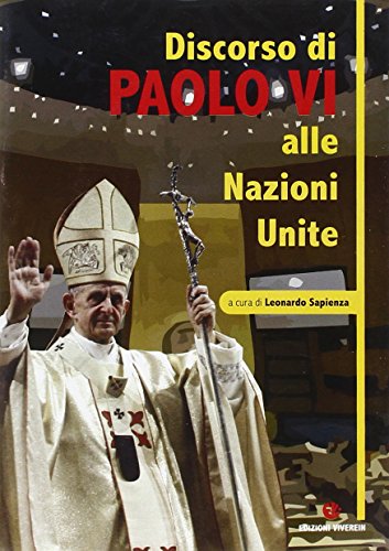 Beispielbild fr Discorso di Paolo VI alle Nazioni Unite zum Verkauf von libreriauniversitaria.it