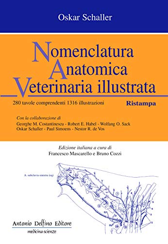 Stock image for Nomenclatura Anatomica Veterinaria Illustrata for sale by libreriauniversitaria.it