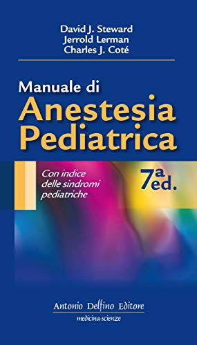 9788872876480: Manuale di anestesia pediatrica