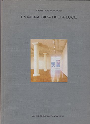 La Metafisica Della Luce. November 1991