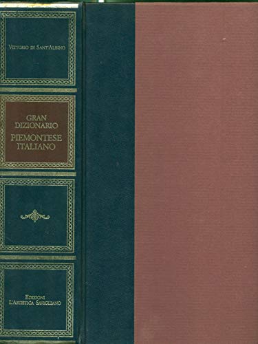 9788873200031: Gran dizionario piemontese-italiano (rist. anast. 1859)