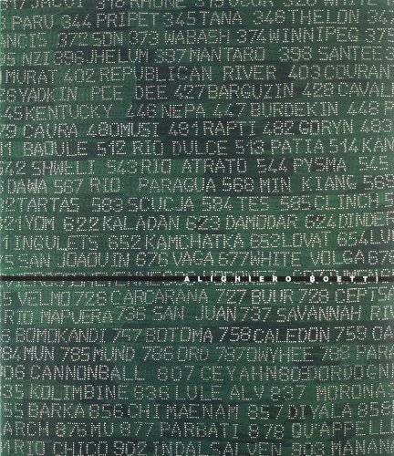 Alighiero Boetti, Catalogue of the exhibition 'Alighiero Boetti - Works 1966-1988' at Sprüth-Magers, Munich, - Boetti, Alighiero / Jean-Christophe Ammann,