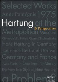 Imagen de archivo de Hartung: 10 Perspectives a la venta por HPB-Red