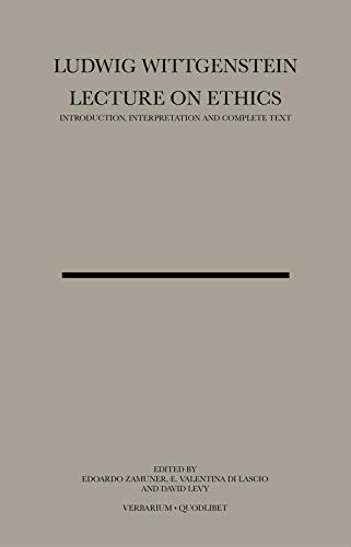 9788874621378: Lecture on ethics