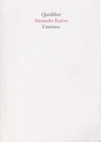 Imagen de archivo de L'ateismo a la venta por libreriauniversitaria.it