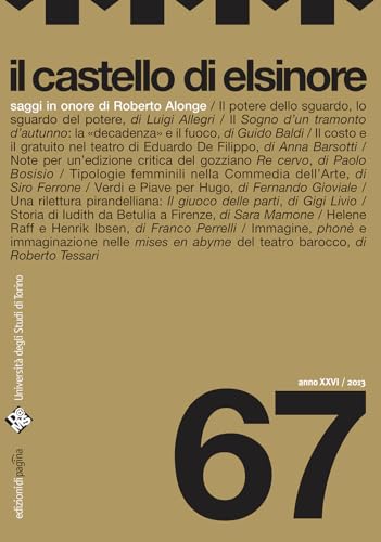 9788874702268: Il castello di Elsinore (2013) (Vol. 67) (Rivista di teatro)