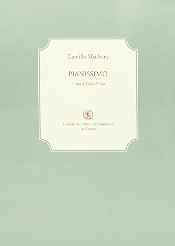 9788874942114: Pianissimo