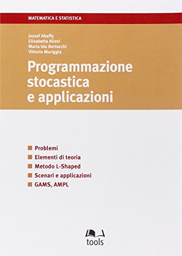 Beispielbild fr Programmazione stocastica e applicazioni zum Verkauf von libreriauniversitaria.it