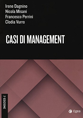 Beispielbild fr Casi di management (I) zum Verkauf von Brook Bookstore