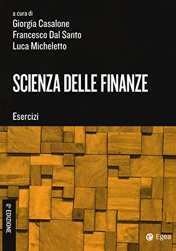 Stock image for Scienza delle finanze. Esercizi for sale by medimops