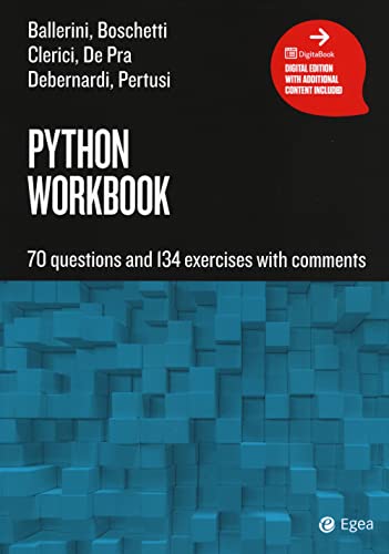 9788875342173: Python workbook. 70 questions and 134 exercises with comments