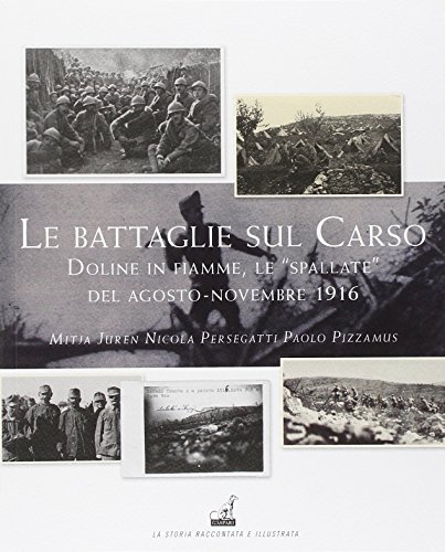 9788875413675: Le battaglie del Carso. Doline in fiamme, le spallate dell'agosto-novembre 1916 (La storia raccontata e illustrata)